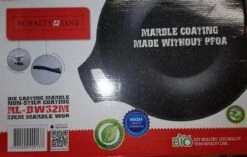 Royalty Line Marble Coating Wok - Met Glazen Deksel - Zwart - 30 Cm -Thuiskeuken 1200x763 5