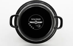 Lite-Body - Emaille - Magnus Braadpan 28cm/3,5l Met Deksel - Inductie - Zwart -Thuiskeuken 1200x763 8