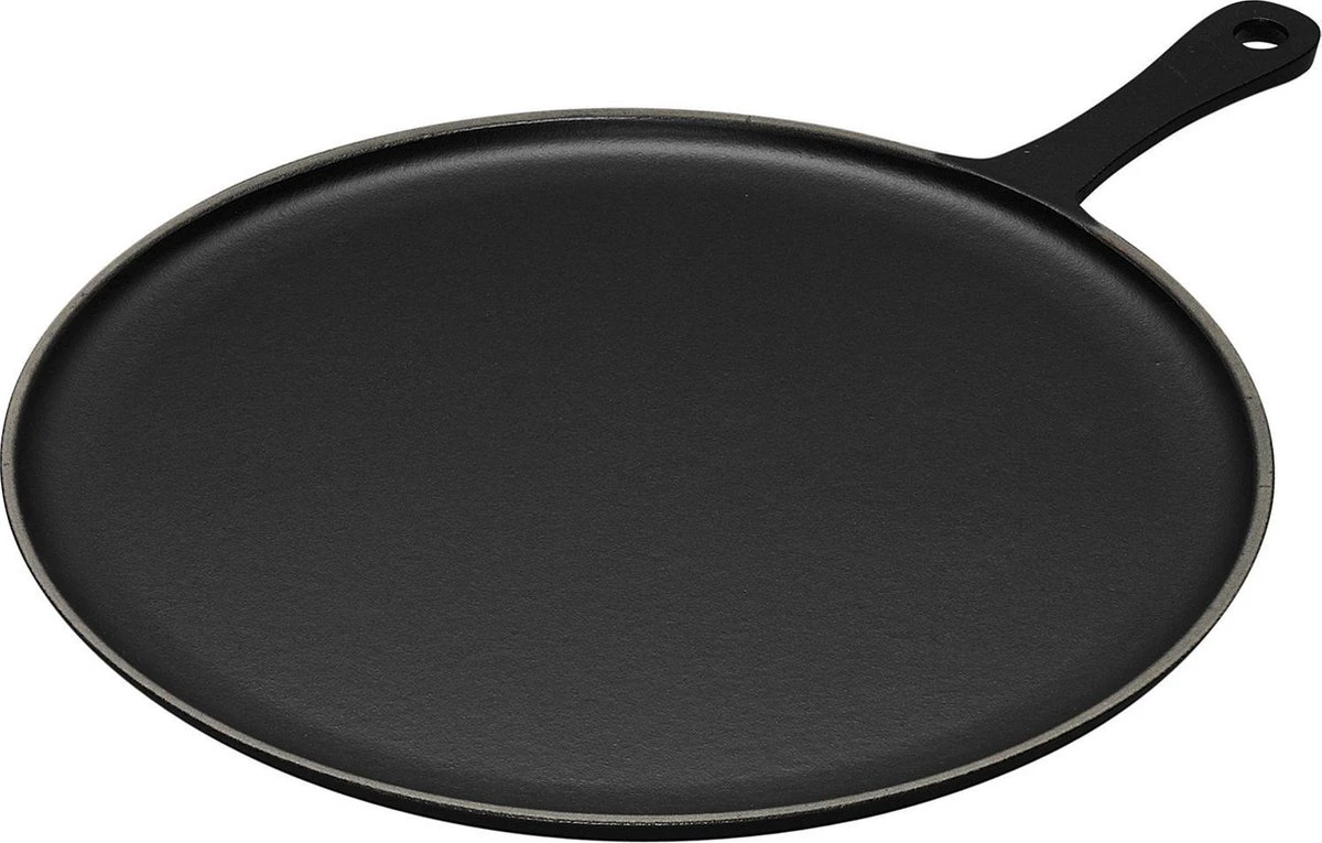 Le Creuset Le Creuster Gietijzeren Pannenkoekpan - Mat Zwart - 27cm 3 Le Creuset Le Creuster Gietijzeren Pannenkoekpan - Mat Zwart - 27cm