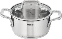 Tefal Virtuoso Pannenset 5 Delig - Hoge Kookpan Ø 22 Cm + Steelpan Ø 16 Cm + Kookpannen Ø 18/20/24 Cm -Thuiskeuken 1200x770 2