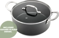 ISENVI Murray Keramische Kookpan 28 CM - RVS Greep 12 ISENVI Murray Keramische Kookpan 28 CM - RVS Greep -Thuiskeuken 1200x776