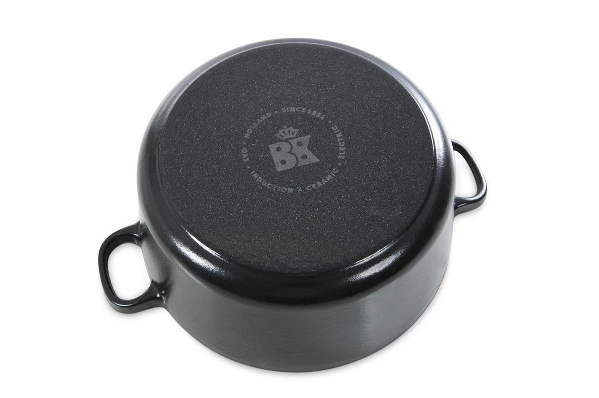 BK Bourgogne Braadpan - Ø28 Cm - Pitch Black 8 BK Bourgogne Braadpan - Ø28 Cm - Pitch Black - Afbeelding 6