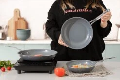 Swiss Pro+ - Koekenpannenset - 3 Delig - Keramisch - Inductie - Milieuvriendelijk - PFAS - PFOA Vrij - Sapphire Green 26 Swiss Pro+ - Koekenpannenset - 3 Delig - Keramisch - Inductie - Milieuvriendelijk - PFAS - PFOA Vrij - Sapphire Green -Thuiskeuken 1200x799 26