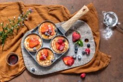 Magnani - Eierpan - 4 Bakplaten Van ⌀ 8 Cm - Voor Gas- En Elektrische Kookplaten - Aluminium - Houten Handvat - 38 X 18.7 X 2 Cm -Thuiskeuken 1200x799 57