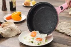 Royalty Line Inductie Pannenset - Luxe 14-delige Pannenset Marmeren Coating - Pannen Met Afneembare Handvaten - Oven-Ready - PFAS-Vrij - Voor Alle Warmtebronnen - Afneembare Koudgrepen - Antiaanbaklaag - Koekenpan Met Glazen Deksels - Roze -Thuiskeuken 1200x799 98