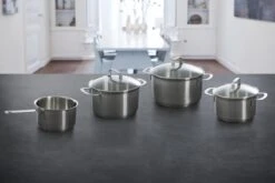 BK Bistro Pannenset - 4-delig - RVS - Glazen Deksel - Inductie -Thuiskeuken 1200x800 15