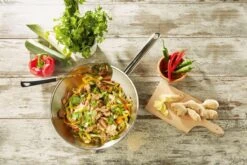 Demeyere Wok - Ø 30 Cm - Vlakke Bodem -Thuiskeuken 1200x800 190