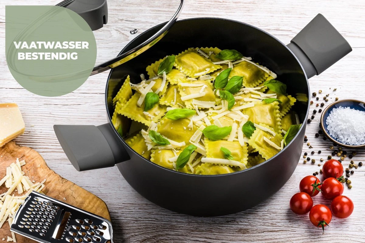 ISENVI Avon Plus Pannenset - Pannenset 5 Delig - Ergo Grepen 8 ISENVI Avon Plus Pannenset - Pannenset 5 Delig - Ergo Grepen - Afbeelding 6