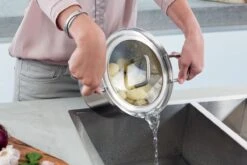 BK Q-linair Master Glas Pannenset - 5-delig - Glazen Deksel - Veilig Afgietsysteem - Inductie -Thuiskeuken 1200x800 22