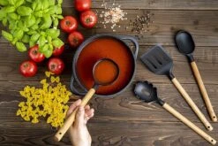 Smile 10-Delige Pannenset - Anti Aanbaklaag - Vaatwasser Bestendig - Zwart - MGK-17 -Thuiskeuken 1200x800 224