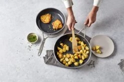 Demeyere Alu Industry 3 Koekenpannenset - Inductie - Pannenset 24 Cm + 28 Cm - Ceraforce Antikleeflaag - PTFE-vrij -Thuiskeuken 1200x800 74