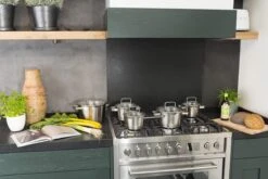 Sola Pannenset Diamond - 4 Delig - Ø 16,16,18,20 Cm - Zilver - RVS - Sandwichbodem -Thuiskeuken 1200x801 3