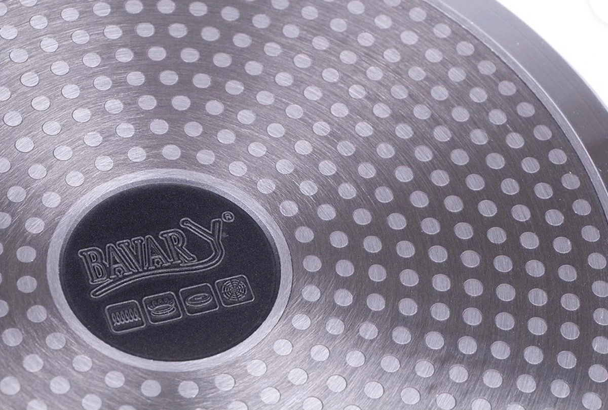 Bavary KATG22 Pan - Braadpan - Soeppan - Ø 22 Cm - Inductie - Keramisch - 3.3 Liter - Zwart 7 Bavary KATG22 Pan - Braadpan - Soeppan - Ø 22 Cm - Inductie - Keramisch - 3.3 Liter - Zwart - Afbeelding 5