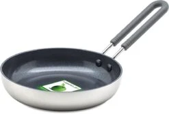 GreenPan Mini Koekenpan 14cm - Zilver - Inductie - PFAS-vrij -Thuiskeuken 1200x811 1