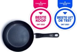 GreenChef Diamond Koekenpannenset Ø 20cm + Ø 28cm - Zwart - Inductie - PFAS-vrij 19 GreenChef Diamond Koekenpannenset Ø 20cm + Ø 28cm - Zwart - Inductie - PFAS-vrij -Thuiskeuken 1200x816 3