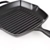 Le Creuset Gietijzeren Vierkante Grillpan - 26cm - Mat Zwart -Thuiskeuken 1200x827 7