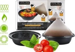 CUILINA Tajine Ø 30 Cm Geschikt Voor Alle Kookplaten, Inclusief Inductie. -Thuiskeuken 1200x831 7