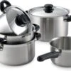BK Karaat+ Pannenset - 5-delig - RVS – Geschikt Voor Alle Warmtebronnen -Thuiskeuken 1200x859
