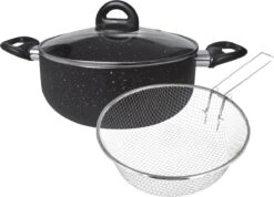 Platinum Frituurpan 24 Cm 6,6 Liter RVS/Glas 3-delig -Thuiskeuken 1200x865 9