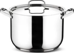 Lagostina Sfisiosa Acciaio SFIZIOSA ACCIAIO 10-delig (hoge Kookpan 22 Cm + Kookpan 18/22 Cm + Hapjespan 24 Cm + Steelpan 14 Cm + Melkpot 12 Cm + Deksels 14/18/22/24 Cm) 14 Lagostina Sfisiosa Acciaio SFIZIOSA ACCIAIO 10-delig (hoge Kookpan 22 Cm + Kookpan 18/22 Cm + Hapjespan 24 Cm + Steelpan 14 Cm + Melkpot 12 Cm + Deksels 14/18/22/24 Cm) -Thuiskeuken 1200x867