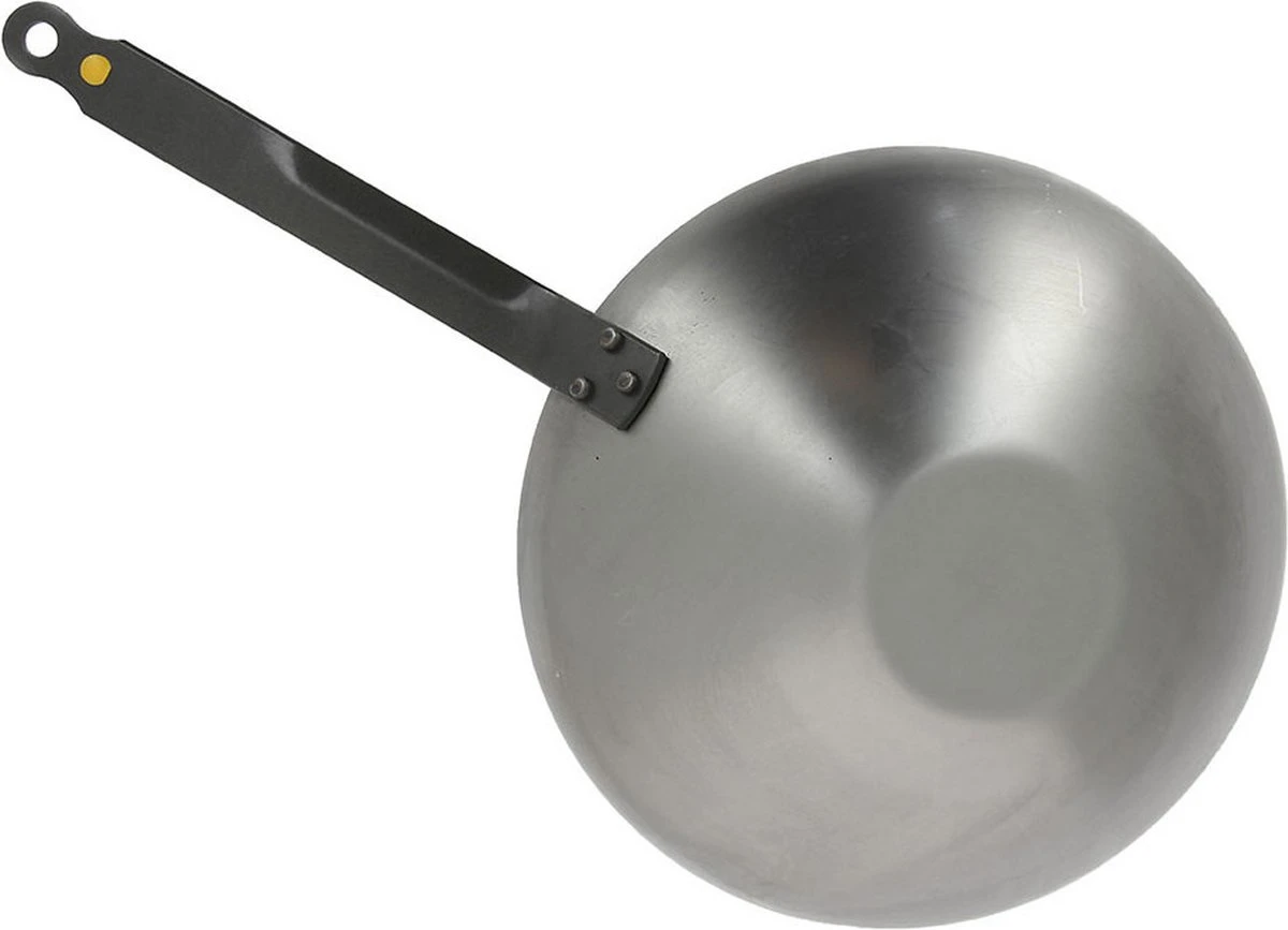 DeBuyer - Mineral B Wok 40cm - Staal - Tegengreep 4 DeBuyer - Mineral B Wok 40cm - Staal - Tegengreep - Afbeelding 2