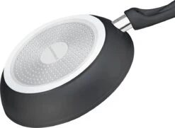 Herzberg HG-FP3: 3-Delige Koekenpan Van Gesmeed Aluminium 20/24/28 - ZILVER -Thuiskeuken 1200x877