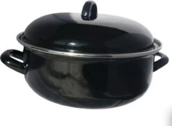 CasaLupo Emaille Braadpan Cooking - ø 26 Cm / 5 Liter -Thuiskeuken 1200x884 4