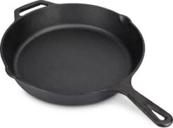 Navaris Gietijzeren Koekenpan - Braadpan Van Gietijzer - Ronde Skillet - Geschikt Voor Alle Warmtebronnen - Ø 30 Cm - Ovenbestendig Tot 260 Graden -Thuiskeuken 1200x888 1