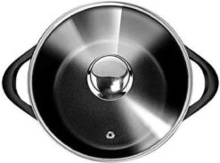 Smile - 8 Delige Pannenset - Antiaanbaklaag - Vaatwasser Bestendig - Geschikt Voor Iedere Kookplaat - MGK-18 - Zwart -Thuiskeuken 1200x889 3