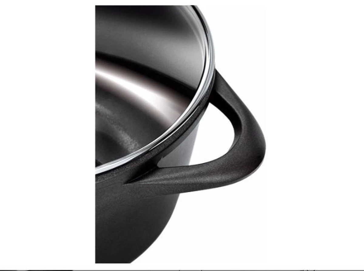 Smile 10-delige Pannenset - Type MGK-12 - Zwart 5 Smile 10-delige Pannenset - Type MGK-12 - Zwart - Afbeelding 3