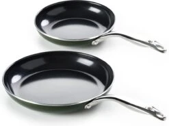 Dagelijkse Kost - Koekenpannenset 2-delig - ø20+28cm - Inductie - Anti-aanbak - PFAS-vrij