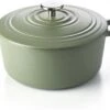 BK Bourgogne Braadpan Ø 24 Cm - Groen - Gietijzer - Inductie 2 BK Bourgogne Braadpan Ø 24 Cm - Groen - Gietijzer - Inductie -Thuiskeuken 1200x895 4