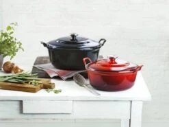 Le Creuset Braadpan Faitout Tradition Kersenrood - ø 24 Cm / 3 Liter -Thuiskeuken 1200x898 12