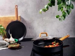 Gero Mark Hapjespan Met Deksel Ø 28 Cm - Aluminium - Inductie - PFAS-vrij -Thuiskeuken 1200x900 38