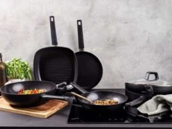 Gero Erik Wok Ø 28 Cm - Aluminium - Inductie - PFAS-vrij 8 Gero Erik Wok Ø 28 Cm - Aluminium - Inductie - PFAS-vrij -Thuiskeuken 1200x900 59