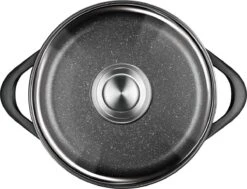 Smile 10-Delige Pannenset - Anti Aanbaklaag - Vaatwasser Bestendig - Zwart - MGK-17 -Thuiskeuken 1200x919 6