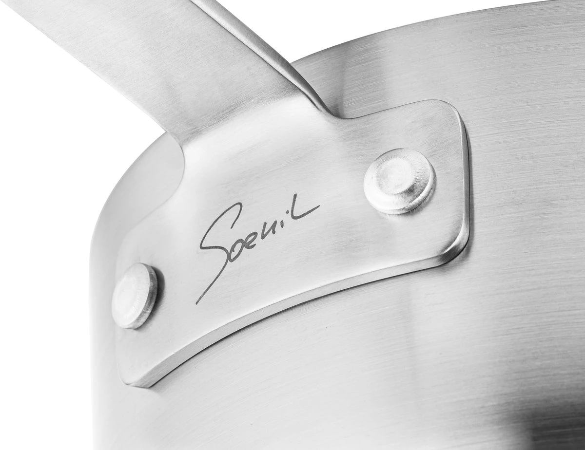 Soenil By ISENVI - Koekenpan Inductie - 24 CM - Keramische Pan - RVS Handgreep 5 Soenil By ISENVI - Koekenpan Inductie - 24 CM - Keramische Pan - RVS Handgreep - Afbeelding 3