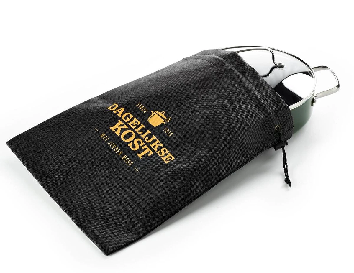 Dagelijkse Kost Door Jeroen Meus - Koekenpan ø28cm - Inductie - Anti-aanbak - PFAS-vrij 13 Dagelijkse Kost Door Jeroen Meus - Koekenpan ø28cm - Inductie - Anti-aanbak - PFAS-vrij - Afbeelding 11