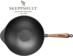 Skeppshult - Wokpan Walnoot Handgreep 32 Cm -Thuiskeuken 1200x926 73