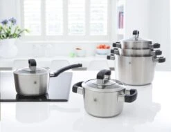 BK Conical Cool Glas Pannenset - 5-delig - Glazen Deksels - Geschikt Voor Alle Warmtebronnen -Thuiskeuken 1200x928