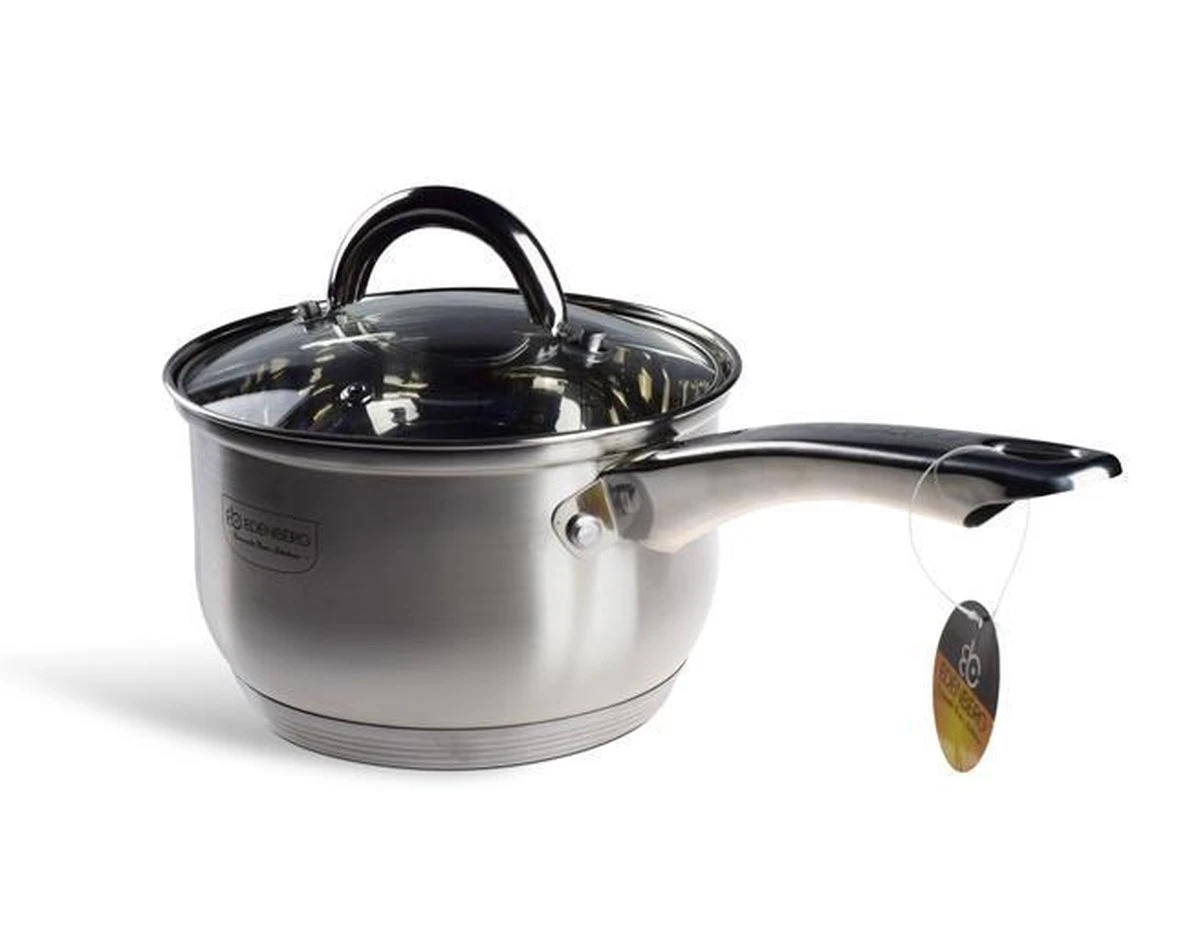 Edënbërg Classic Line - RVS Luxe Pannenset 12 Delig - Voorzien Van 5-Laags Bodem! 5 Edënbërg Classic Line - RVS Luxe Pannenset 12 Delig - Voorzien Van 5-Laags Bodem! - Afbeelding 3