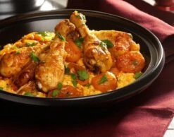 Cosy & Trendy Tajine Zwart / Oranje - Gietijzeren Schaal - Ø25cm - Geschikt Voor Inductie 9 Cosy & Trendy Tajine Zwart / Oranje - Gietijzeren Schaal - Ø25cm - Geschikt Voor Inductie -Thuiskeuken 1200x944 3