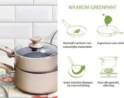 GreenPan Cambridge Inductie Grillpan - Ø 28 Cm - PFAS-vrij - Brons -Thuiskeuken 1200x945 4