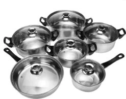 KitchenPrince 12-Delige Pannenset RVS - Pottenset - Kookpannen - Koekenpan - Steelpan - Bakpan - PFAS-Vrij - Pannenset - Pannenset Inductie - Antiaanbaklaag - Koekenpannenset 19 KitchenPrince 12-Delige Pannenset RVS - Pottenset - Kookpannen - Koekenpan - Steelpan - Bakpan - PFAS-Vrij - Pannenset - Pannenset Inductie - Antiaanbaklaag - Koekenpannenset -Thuiskeuken 1200x946 2