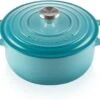 Le Creuset Braadpan Signature Caribbean Blue - ø 20 Cm / 2.4 Liter -Thuiskeuken 1200x948