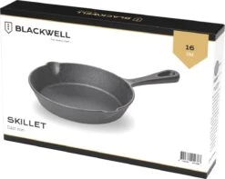 Blackwell Koekenpan Gietijzer - ø 16 Cm - Zonder Anti-aanbaklaag -Thuiskeuken 1200x955 1