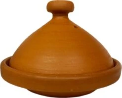 Marokkaanse Authentieke Handgemaakte Aardewerk Tajine Naturel 33 Cm - Ongeglazuurd En Loodvrij -Thuiskeuken 1200x962 2