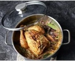 Demeyere Apollo Hapjespan - Met Glasdeksel - Ø28 CM -Thuiskeuken 1200x972 3