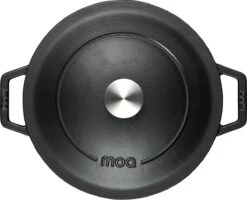 MOA Gietijzeren Braadpan - Inhoud 5,7 Liter - 26CM - Rond - Alle Warmtebronnen - Ook Voor Inductie - Gewicht 5,8 Kg - Zwart - C26B 11 MOA Gietijzeren Braadpan - Inhoud 5,7 Liter - 26CM - Rond - Alle Warmtebronnen - Ook Voor Inductie - Gewicht 5,8 Kg - Zwart - C26B -Thuiskeuken 1200x974 3