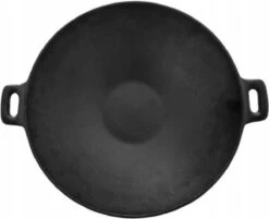 Cast Iron Wokpan / Wadjan Gietijzer - ø 31 Cm - Zonder Anti-aanbaklaag -Thuiskeuken 1200x975 2